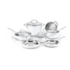 Cuisinart Chef's Classic™ Stainless Color Series 11 Piece Set -Shop Kitchen Cliques csmw11g groupsilo