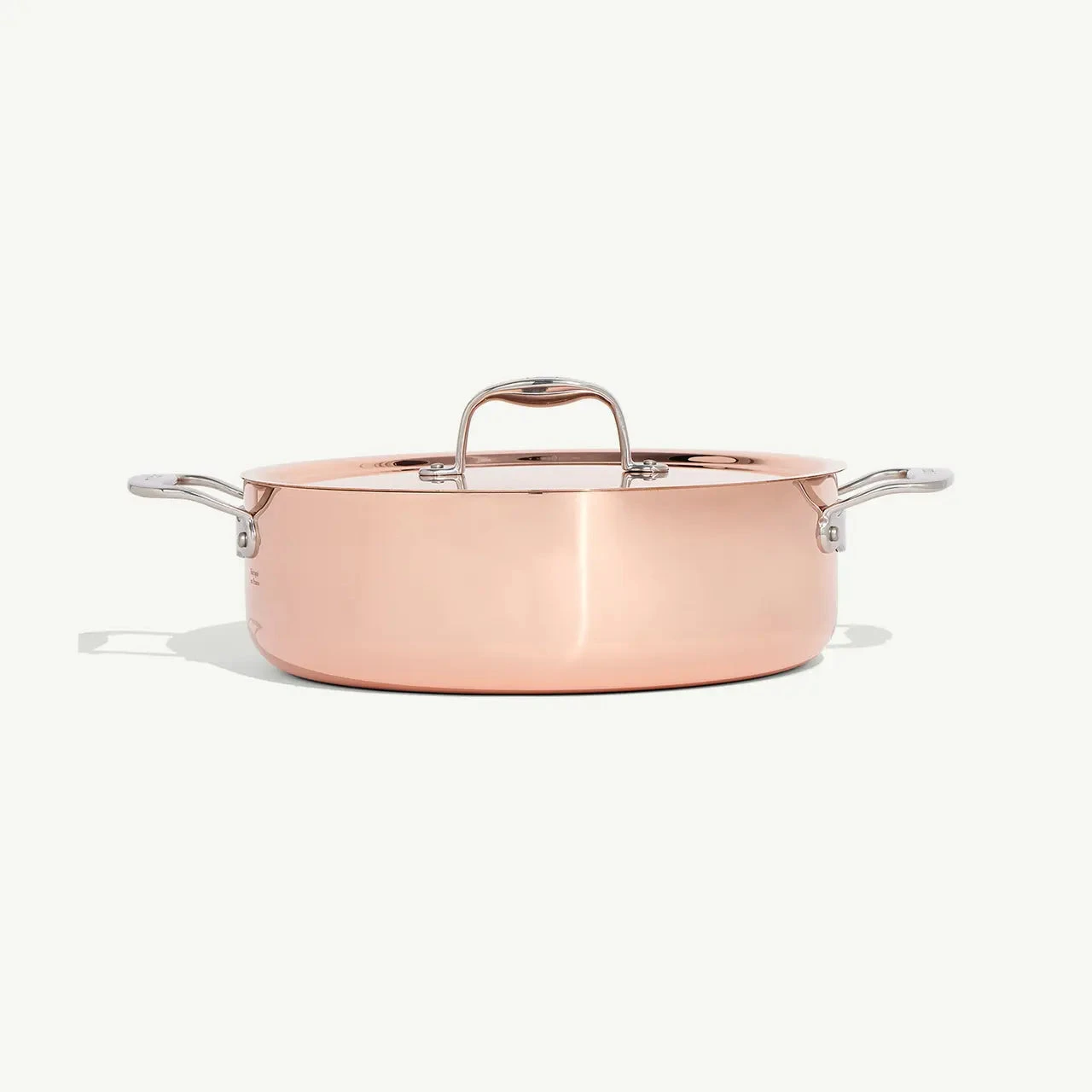 Made In Cookware Copper 5.2 Qt. Rondeau With Lid 3 Made In Cookware Copper 5.2 Qt. Rondeau With Lid