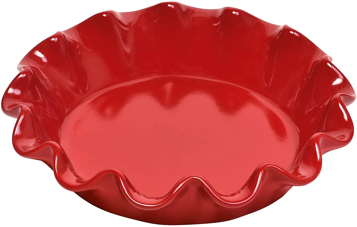 Emile Henry Deep Ruffled Pie Dish, 10.5", 1.25 Qt 3 Emile Henry Deep Ruffled Pie Dish, 10.5", 1.25 Qt