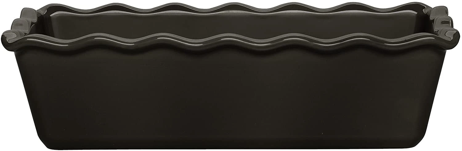 Emile Henry Ruffled Loaf Pan, 9x5x3 3 Emile Henry Ruffled Loaf Pan, 9x5x3