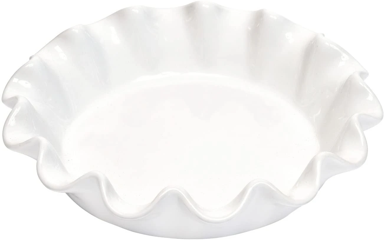 Emile Henry Deep Ruffled Pie Dish, 10.5", 1.25 Qt 4 Emile Henry Deep Ruffled Pie Dish, 10.5", 1.25 Qt - Image 2