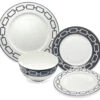 Godinger Lien Bone China Dinnerware, 16 Pc. Set 1 Godinger Lien Bone China Dinnerware, 16 Pc. Set -Shop Kitchen Cliques godinger70787