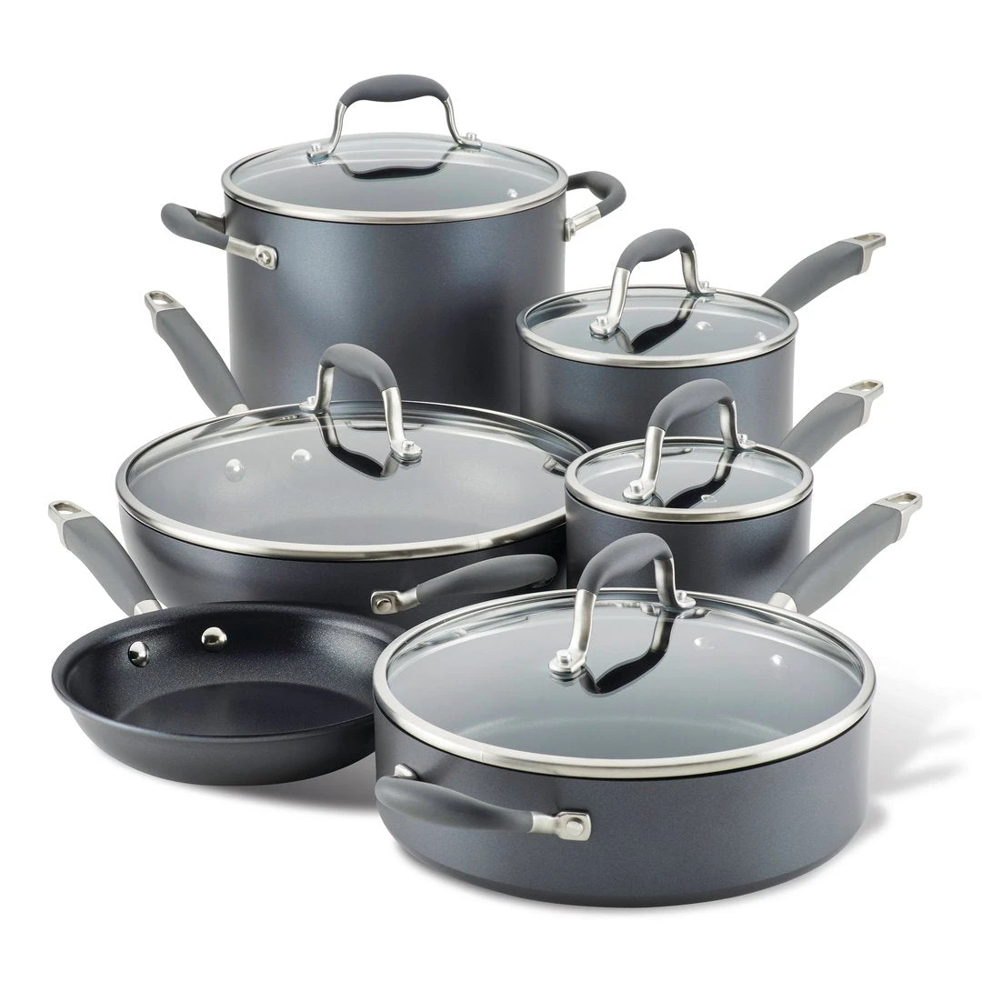 Anolon Advanced Home Hard Anodized 11-Piece Cookware Set 6 Anolon Advanced Home Hard Anodized 11-Piece Cookware Set - Image 4