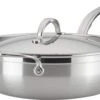 Hestan Probond 5 Qt. Covered Essential Pan W/ Helper Handle -Shop Kitchen Cliques hestan31571
