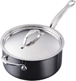 Hestan Nanobond Covered Saucepans -Shop Kitchen Cliques hestan60025