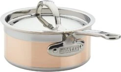 Hestan Copperbond Covered Saucepan 7 Hestan Copperbond Covered Saucepan -Shop Kitchen Cliques hestan copper 1.5