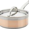 Hestan Copperbond Covered Saucepan 2 Hestan Copperbond Covered Saucepan -Shop Kitchen Cliques hestancopper2qt