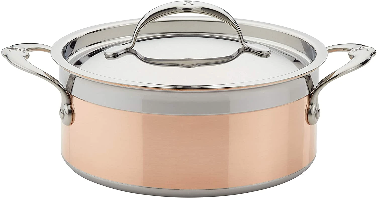 Hestan Copperbond 3 Qt. Covered Soup Pot 3 Hestan Copperbond 3 Qt. Covered Soup Pot