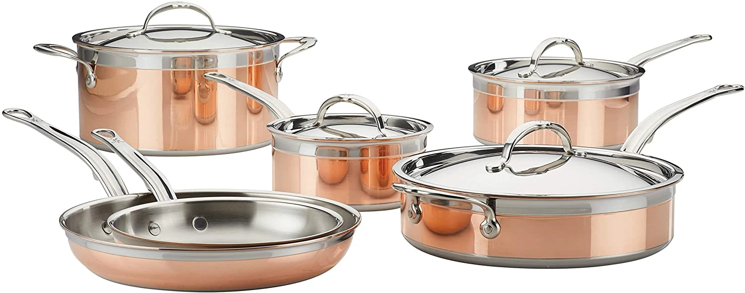 Hestan Copperbond 10 Pc Set 3 Hestan Copperbond 10 Pc Set