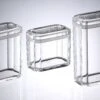 Huang Faceted Skinny Canisters 2 Huang Faceted Skinny Canisters -Shop Kitchen Cliques huangfacetedsmall