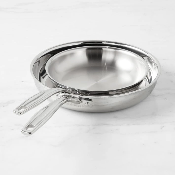 Cuisinart Classic Clad 2 Piece Skillet Set - 9" & 11" 5 Ply 3 Cuisinart Classic Clad 2 Piece Skillet Set - 9" & 11" 5 Ply