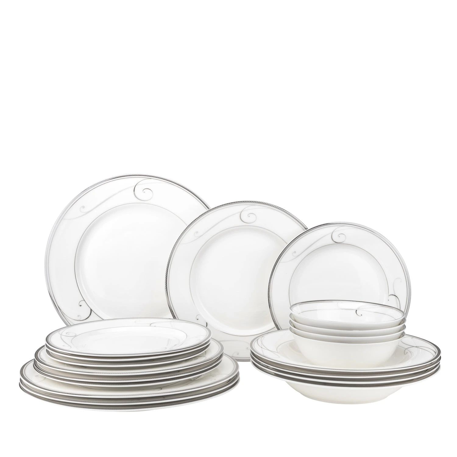 Joseph Sedgh Platinum Swirl Dinnerware 3 Joseph Sedgh Platinum Swirl Dinnerware