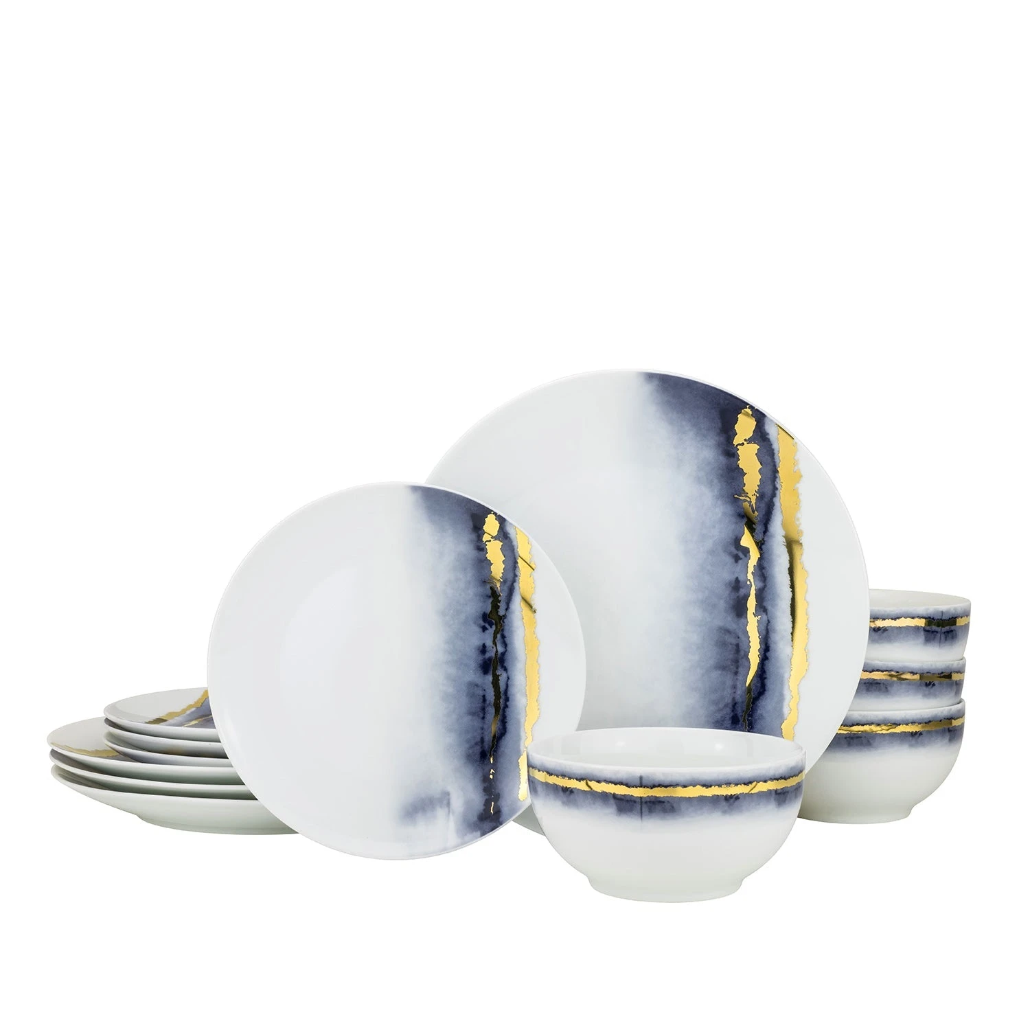 Joseph Sedgh Lazuli Dinnerware, Service For 4 3 Joseph Sedgh Lazuli Dinnerware, Service For 4