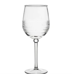 Juliska Le Panier Clear Acrylic Wine Glass