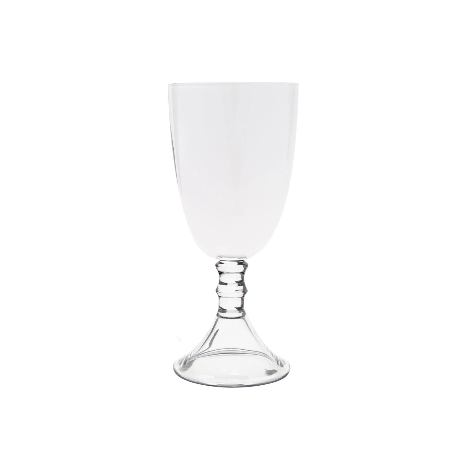 Vikko Decor - Iris, Clear Stem, Glass Goblet 5 Vikko Decor - Iris, Clear Stem, Glass Goblet - Image 3