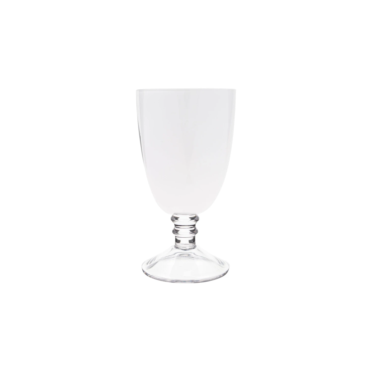 Vikko Decor - Iris, Clear Stem, Glass Goblet 6 Vikko Decor - Iris, Clear Stem, Glass Goblet - Image 4