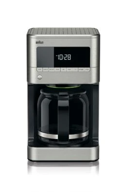 Braun KF7170SI BrewSense Drip Coffeemaker, 12 Cup, Stainless Steel