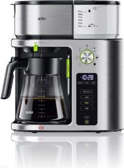 Braun KF9079SI Multiserve Coffee Maker, Stainless Steel