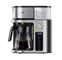 Braun MultiServe Coffee Machine + Hot Water, SCA Certified, Stainless Steel - KF9170SI