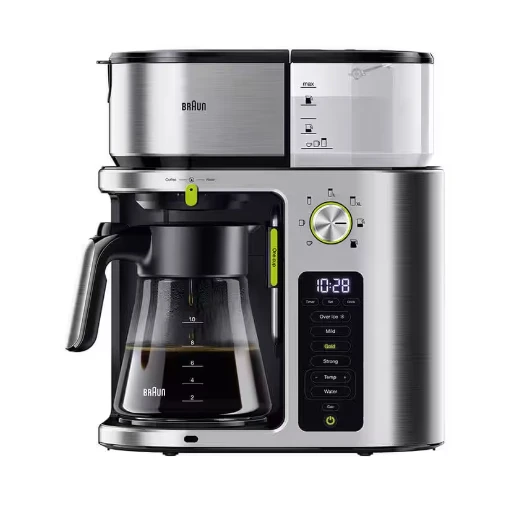 Braun MultiServe Coffee Machine + Hot Water, SCA Certified, Stainless Steel - KF9170SI 3 Braun MultiServe Coffee Machine + Hot Water, SCA Certified, Stainless Steel - KF9170SI