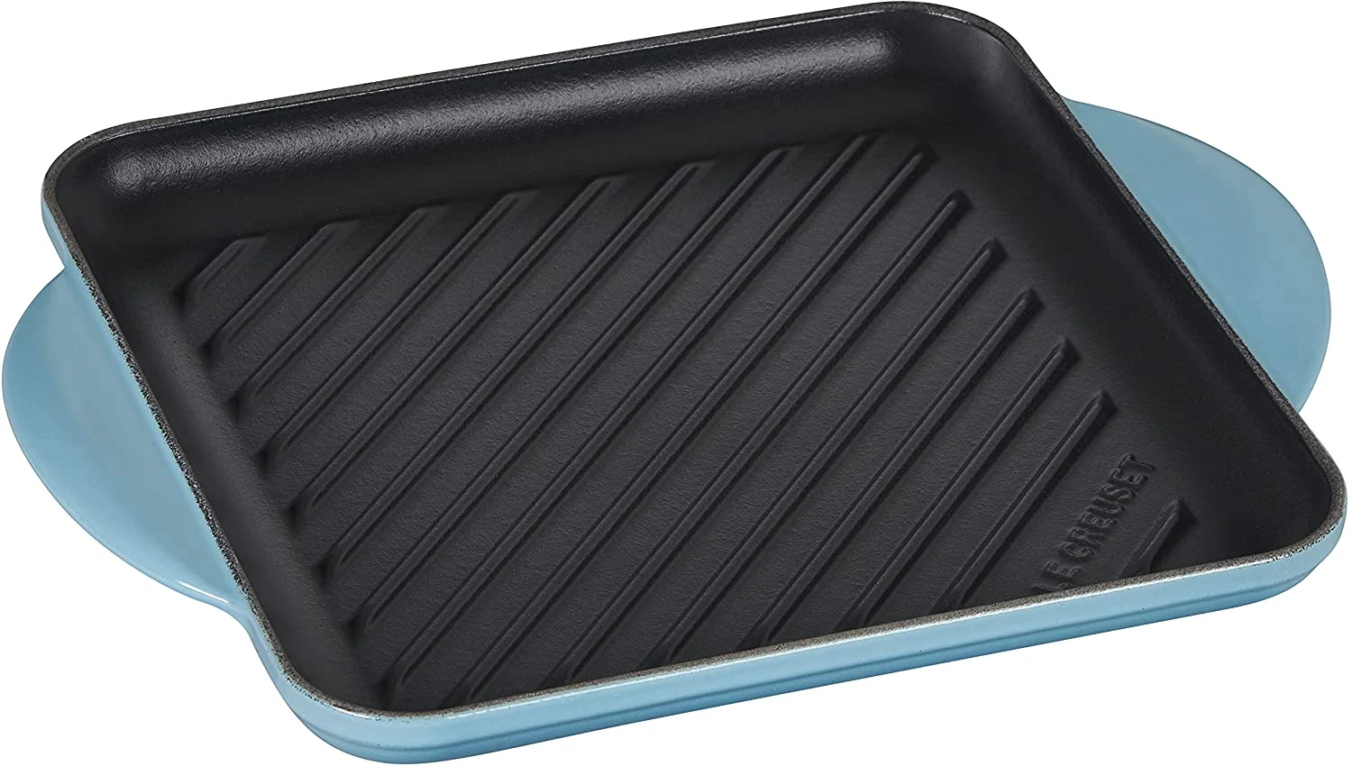 Le Creuset Enamaled Cast Iron Square Grill, 9.5" 4 Le Creuset Enamaled Cast Iron Square Grill, 9.5" - Image 2