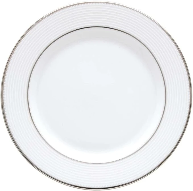 Lenox Fine Bone China Opal Innocence Stripe Dinnerware, Bread & Butter Plate 3 Lenox Fine Bone China Opal Innocence Stripe Dinnerware, Bread & Butter Plate