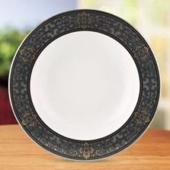 Lenox Vintage Jewel Collection Dinnerware, Rim Soup Bowl