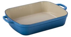Le Creuset Signature 5.25 Quart Rectangular Roaster 11.7 Inch X 16.8 Inch -Shop Kitchen Cliques ls2011 3359 roaster marseille 5.25qt