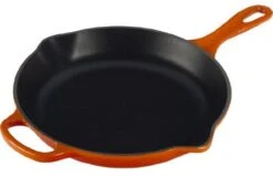 Le Creuset Enameled Cast Iron Signature Iron Handle Skillet, 11.75" (2-3/8 Quart)