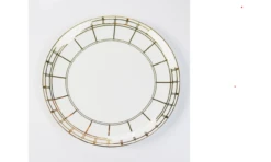 Little White Dish Gold Izmir Salad Plate, Set/4