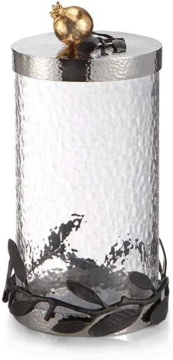 Michael Aram Pomegranate Canister 13 Michael Aram Pomegranate Canister -Shop Kitchen Cliques ma175091lg