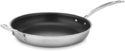 Cuisinart MultiClad Pro Nonstick Stainless-Steel Skillet 7 Cuisinart MultiClad Pro Nonstick Stainless-Steel Skillet -Shop Kitchen Cliques mcp22 30hnsn