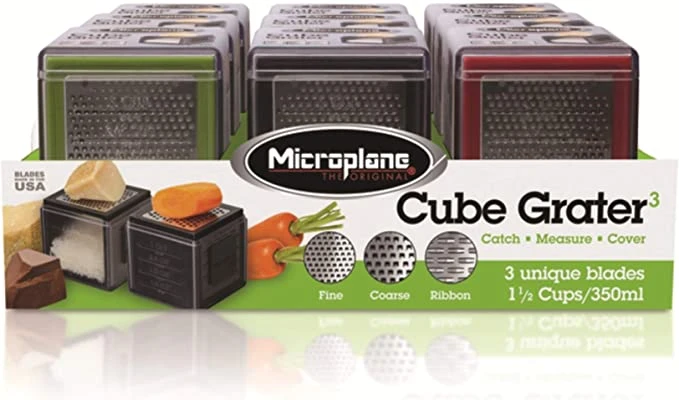 Microplane Cube Grater 3 Microplane Cube Grater