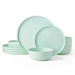 Mikasa Madison Bone Dinnerware, 12 Pc. Set, Service For 4 7 Mikasa Madison Bone Dinnerware, 12 Pc. Set, Service For 4 -Shop Kitchen Cliques mikasa madison green