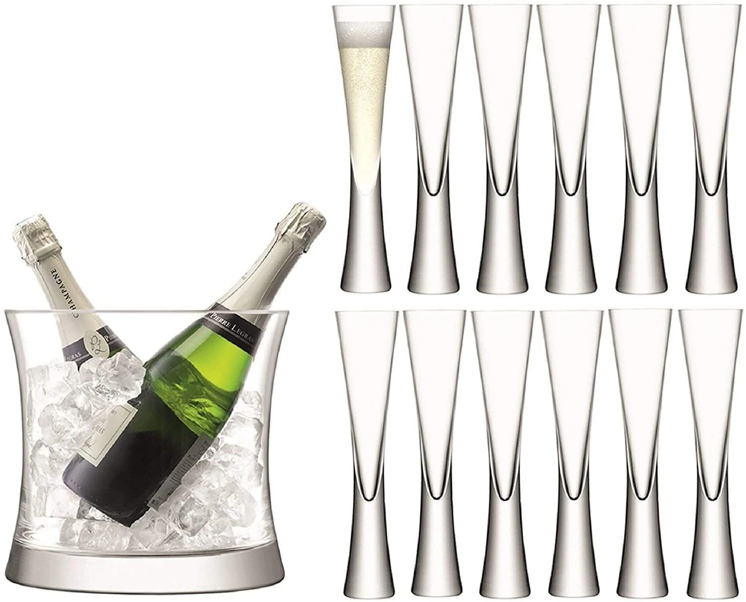 LSA International Moya Grand Serving Set Clear 3 LSA International Moya Grand Serving Set Clear