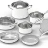 Cuisinart 11 Piece Matte White Cookware Set
