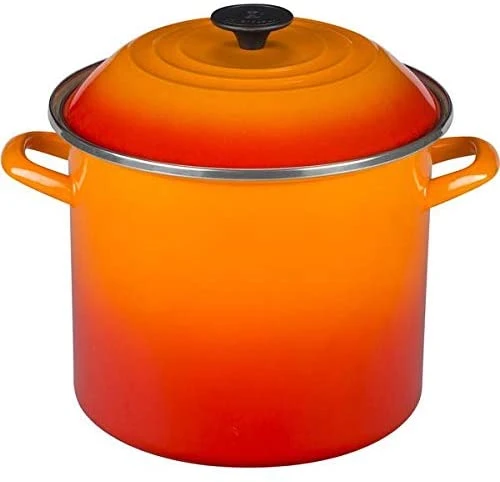 Le Creuset Enamel On Steel Stockpot, 10 Quart 4 Le Creuset Enamel On Steel Stockpot, 10 Quart - Image 2