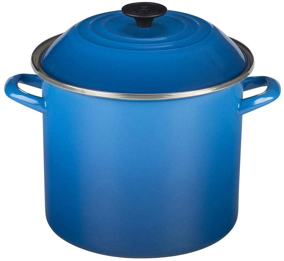 Le Creuset Enamel On Steel Stockpot, 10 Quart 6 Le Creuset Enamel On Steel Stockpot, 10 Quart - Image 4