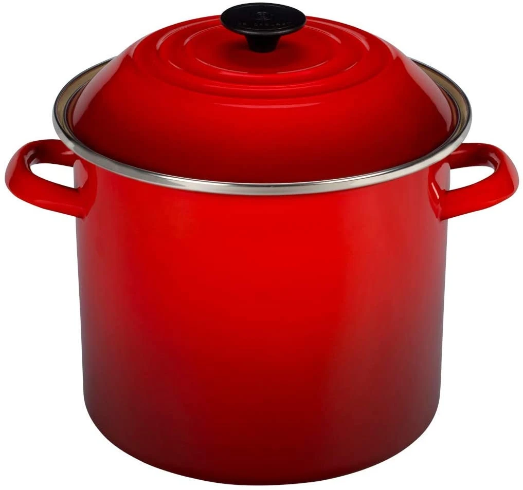 Le Creuset Enamel On Steel Stockpot, 10 Quart 9 Le Creuset Enamel On Steel Stockpot, 10 Quart - Image 7