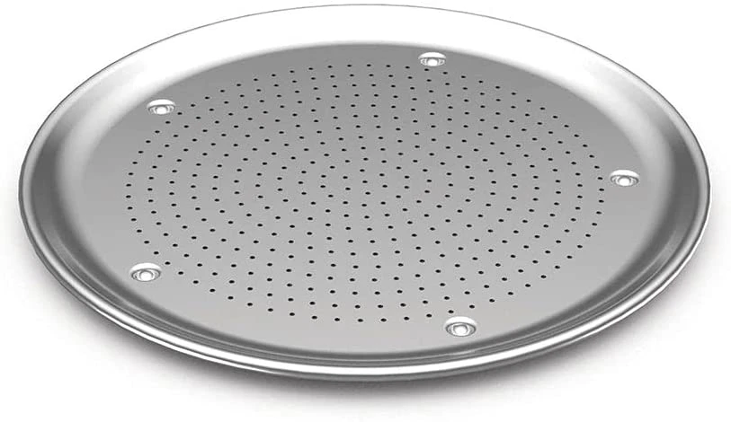 Nordic Ware Naturals Aluminum Commercial 16" Hot Air Pizza Crisper, Silver 3 Nordic Ware Naturals Aluminum Commercial 16" Hot Air Pizza Crisper, Silver