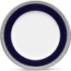 Noritake Crestwood Cobalt Platinum Dinnerware, Salad Plate