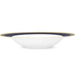 Noritake Odessa Cobalt Gold Soup Bowls