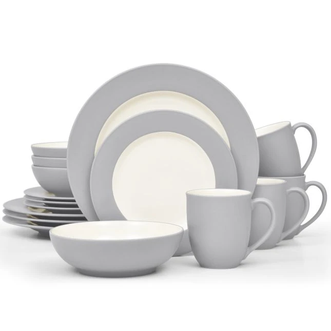 Noritake Colorwave Rimmed Dinnerware, 16 Pc. Set, Service For 4 4 Noritake Colorwave Rimmed Dinnerware, 16 Pc. Set, Service For 4 - Image 2