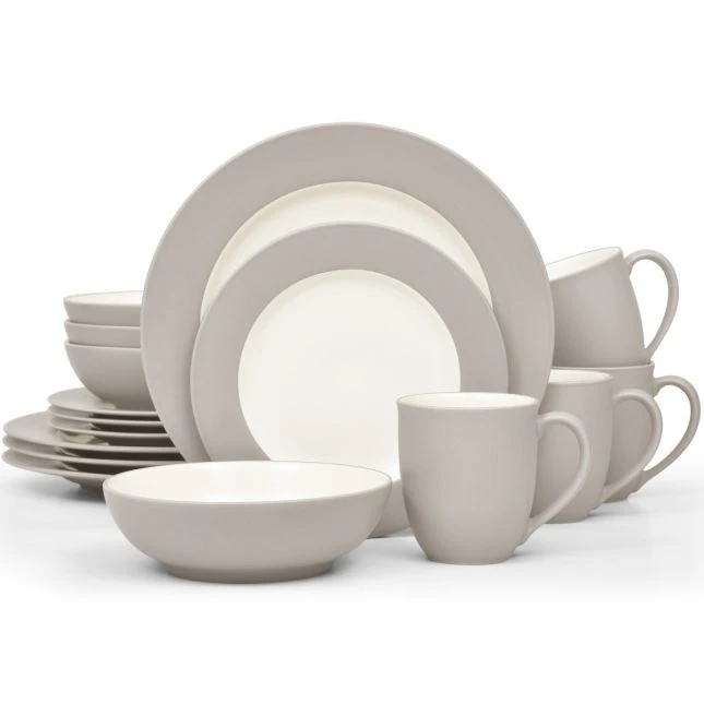 Noritake Colorwave Rimmed Dinnerware, 16 Pc. Set, Service For 4 3 Noritake Colorwave Rimmed Dinnerware, 16 Pc. Set, Service For 4