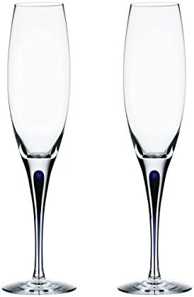 Orrefors Intermezzo Champagne Glass, Pair 3 Orrefors Intermezzo Champagne Glass, Pair