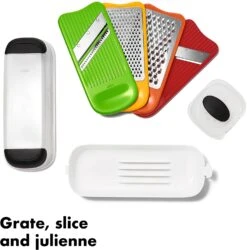 Oxo Good Grips Complete Grate & Slice Set 5 Oxo Good Grips Complete Grate & Slice Set -Shop Kitchen Cliques oxo11316000b