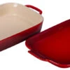 Le Creuset Of America Le Creuset Stoneware Rectangular Dish With Platter Lid, 2.75 Qt -Shop Kitchen Cliques pg2015 1367