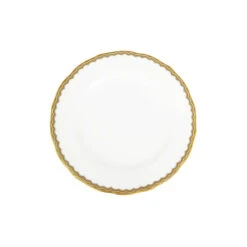 Prouna Antique Gold Bread & Butter Plate