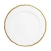 Prouna Antique Gold Dinner Plate -Shop Kitchen Cliques prounadinnerantgd