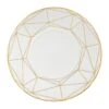 Prouna Gem Cut Gold Dinner Plate 1 Prouna Gem Cut Gold Dinner Plate -Shop Kitchen Cliques prounagemdinner